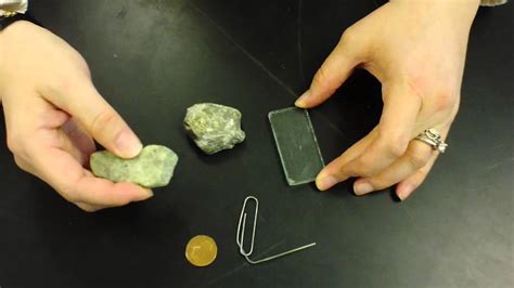 mineral hardness test